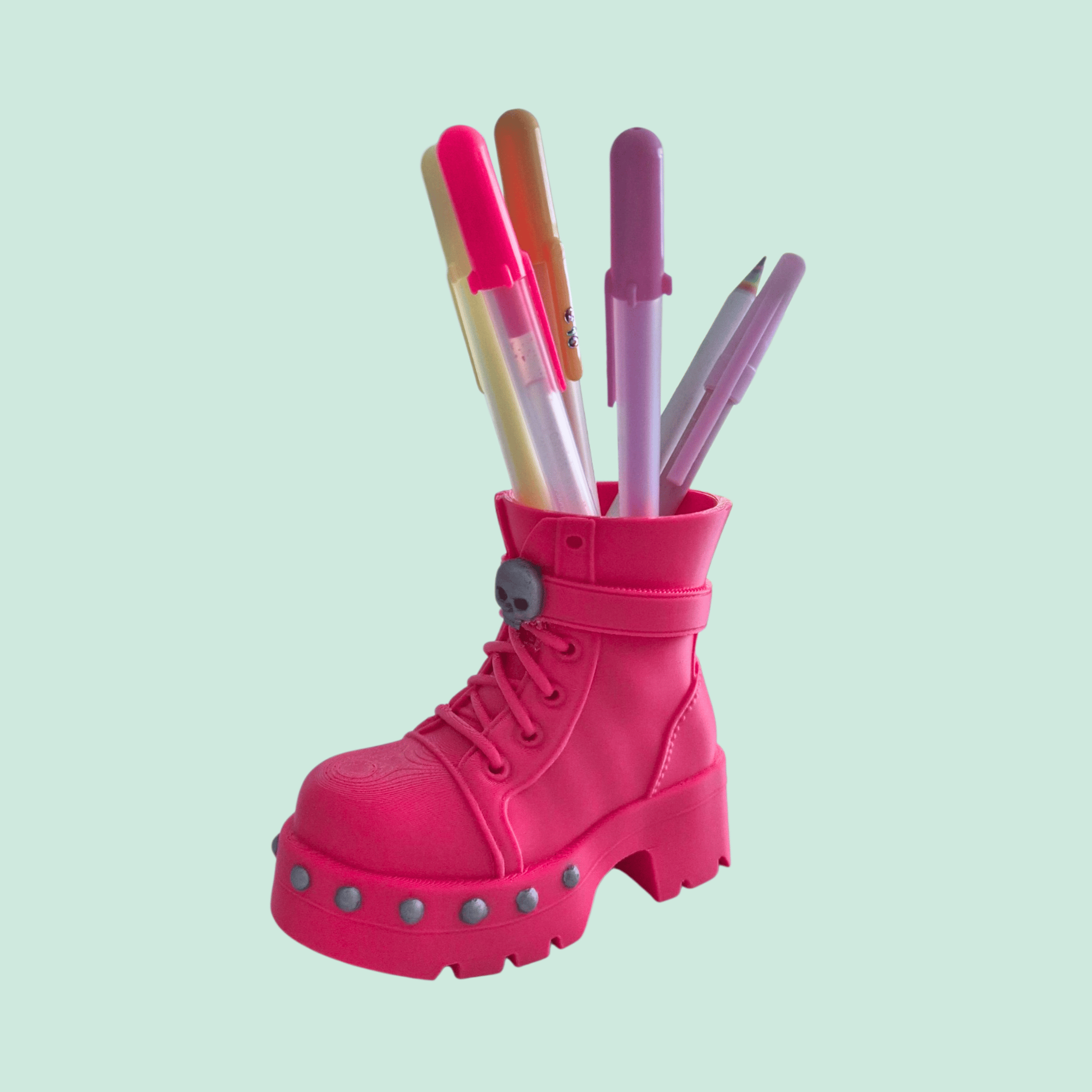 Gothic Combat Boot - Colorfox