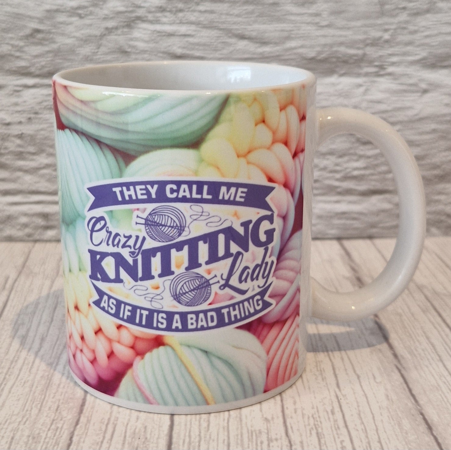 Grote handwerk beker (diverse prints) - Colorfox