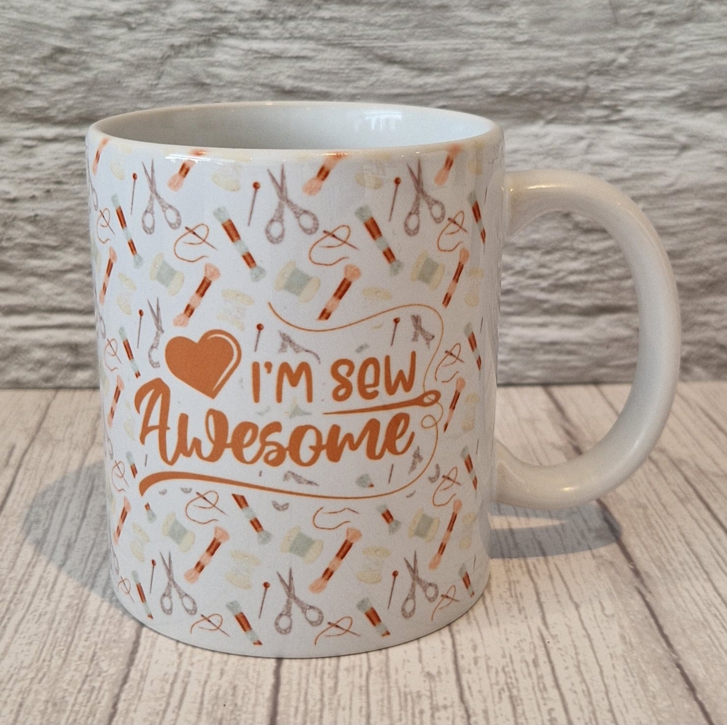 Grote handwerk beker (diverse prints) - Colorfox
