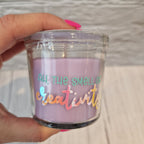 Geurkaars met quote (diverse soorten) - Colorfox