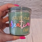 Geurkaars met quote (diverse soorten) - Colorfox