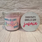 Geurkaars met quote (diverse soorten) - Colorfox