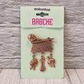 Broche breiwerk roségoud - Colorfox