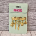 Broche naaien goud - Colorfox