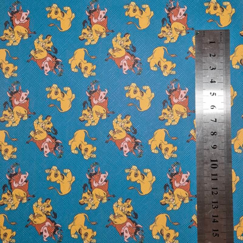 Kunstleer Lion King - Colorfox