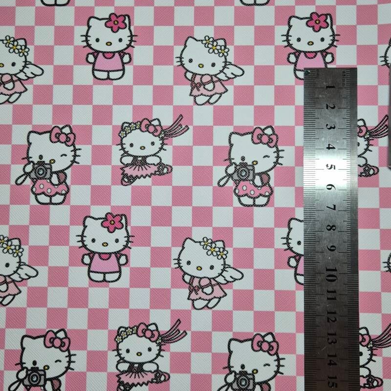 Kunstleer Sanrio / Hello Kitty - Colorfox