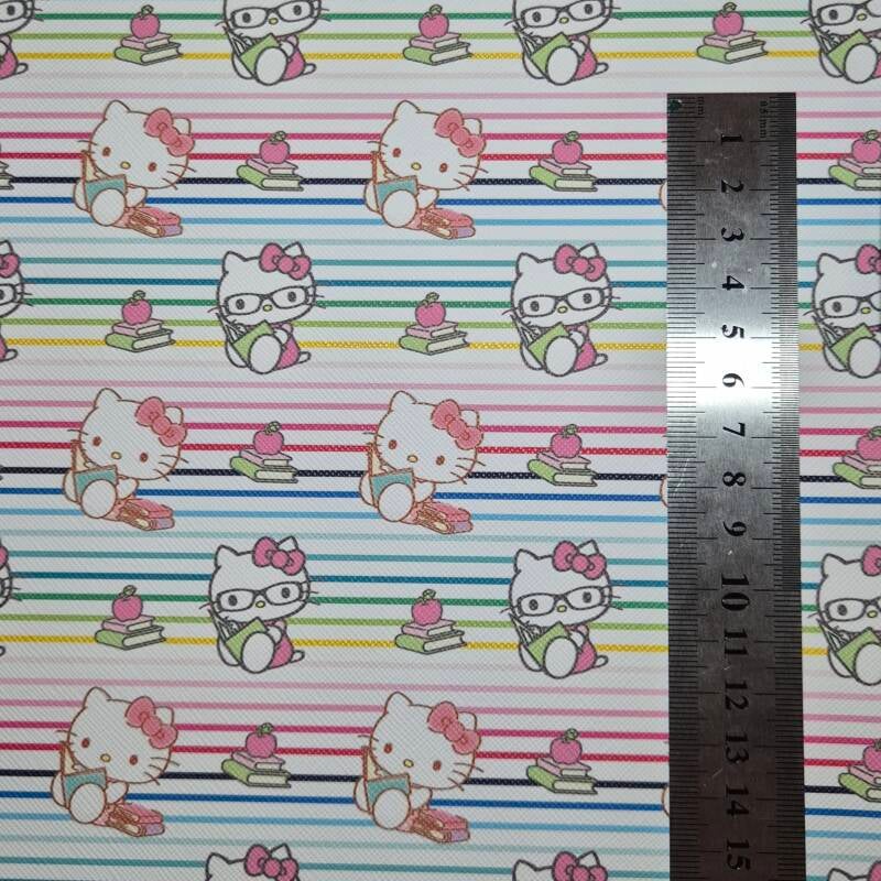 Kunstleer Sanrio / Hello Kitty - Colorfox