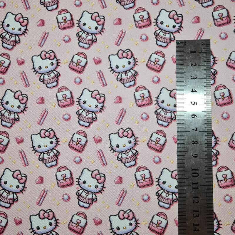 Kunstleer Sanrio / Hello Kitty - Colorfox