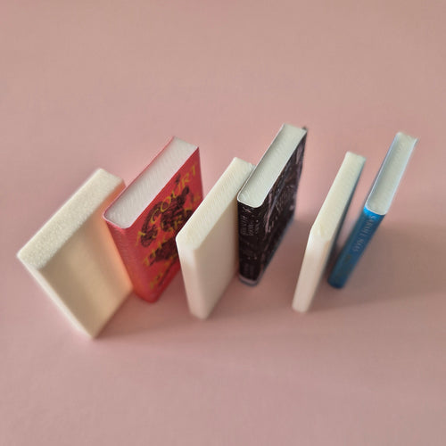Blanco miniatuur boeken - Colorfox