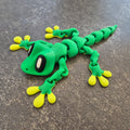 Gecko XL magneet fidget in de kleur groen - Colorfox