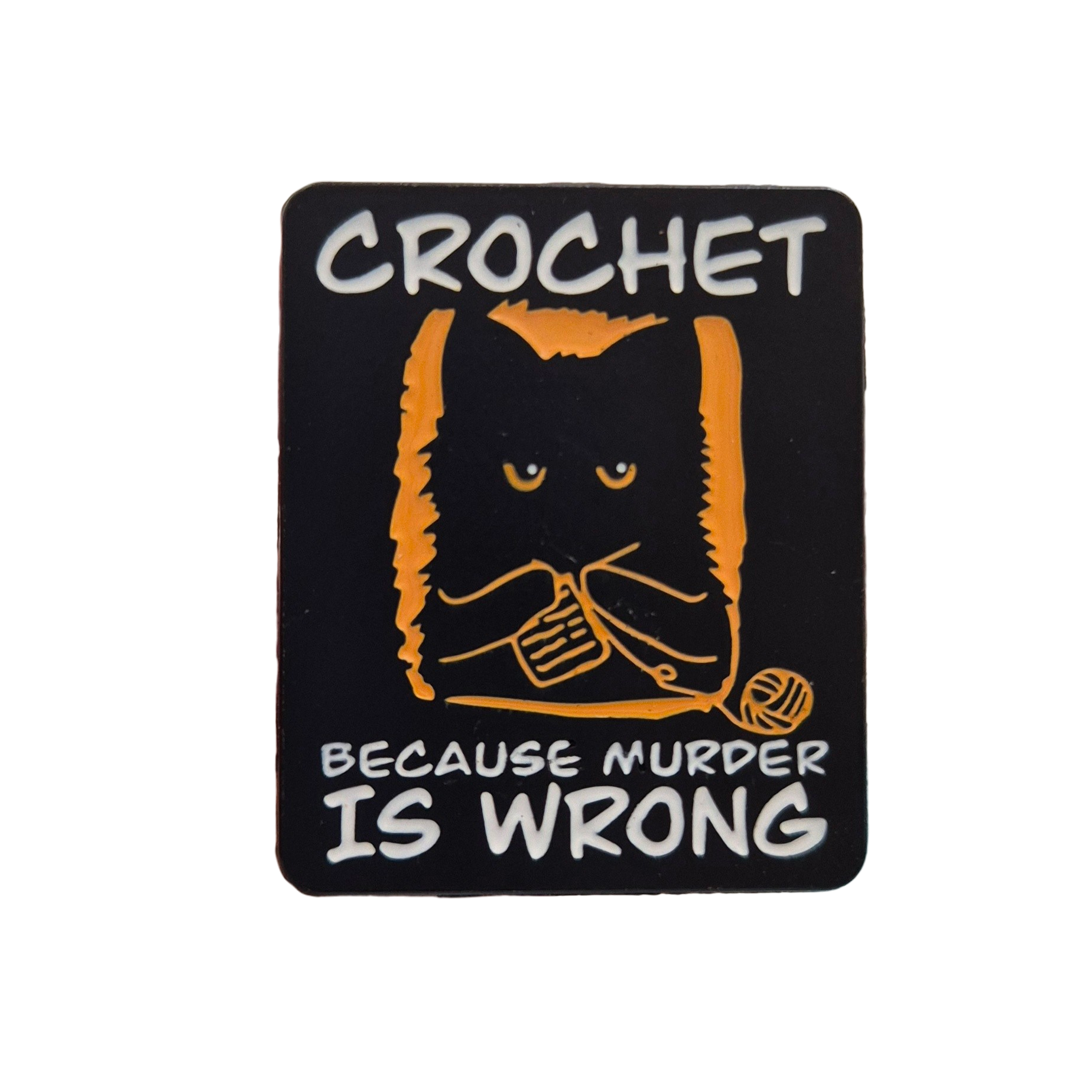 Crochet, because murder is wrong - Colorfox