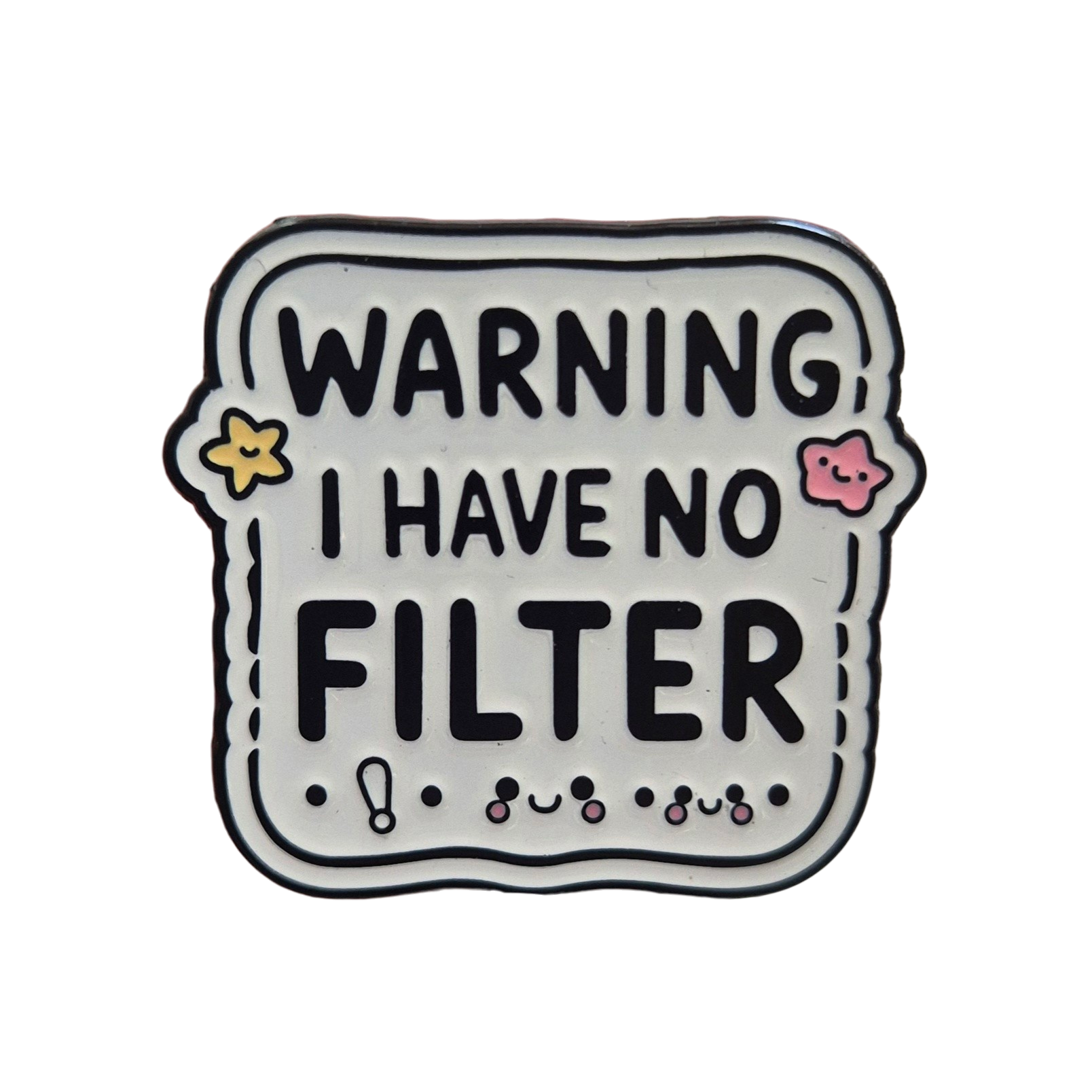 Warning - I have no filter - Colorfox