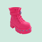 Gothic Combat Boot - Colorfox
