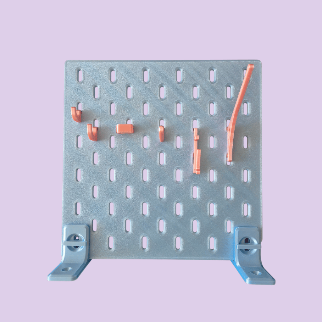 Kaart/fotoclip - set van 4 - Colorfox