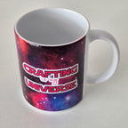 Grote handwerk beker (diverse prints) - Colorfox