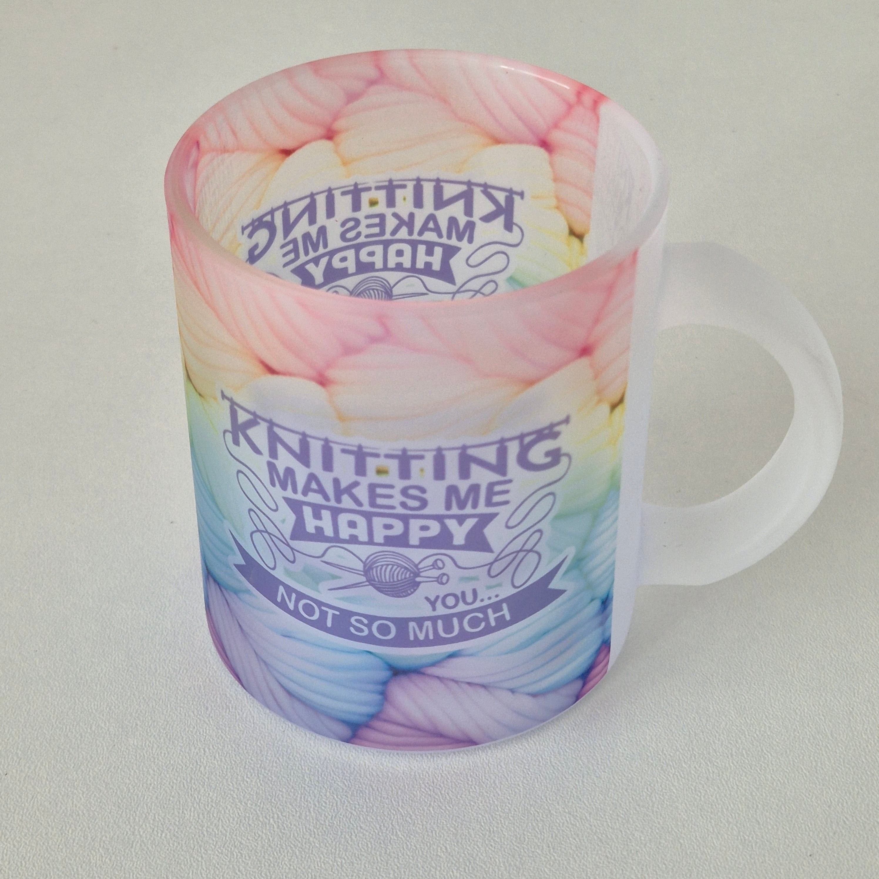 Grote handwerk beker (diverse prints) - Colorfox