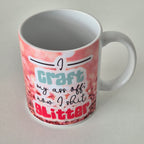 Grote handwerk beker (diverse prints) - Colorfox