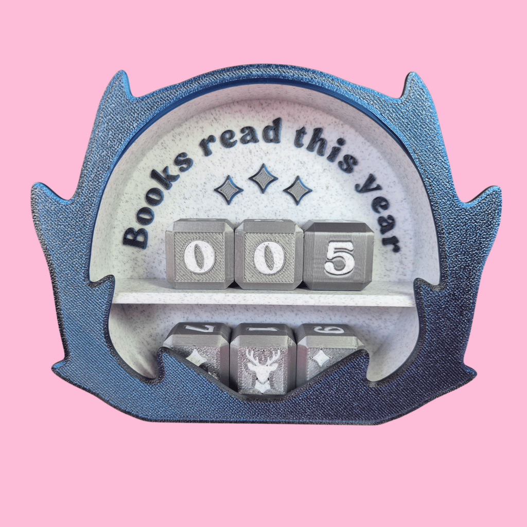 Book Tracker Stag (blue) - Colorfox
