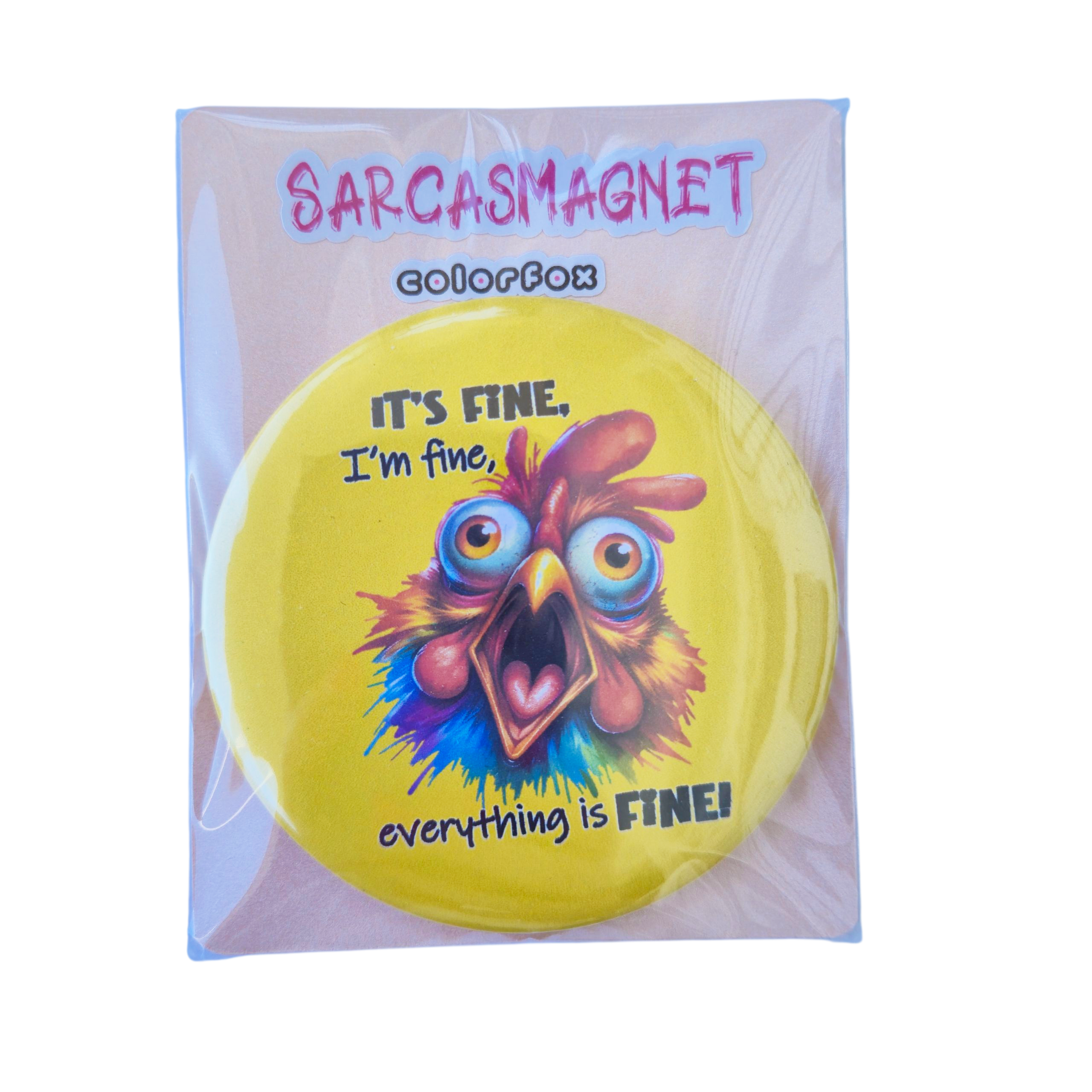 Sarcasmagnet (diversen) - Colorfox