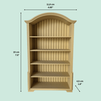 Mini boekenkast antiek - Colorfox