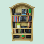 Mini boekenkast antiek - Colorfox