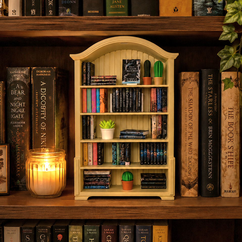 Mini boekenkast antiek - Colorfox