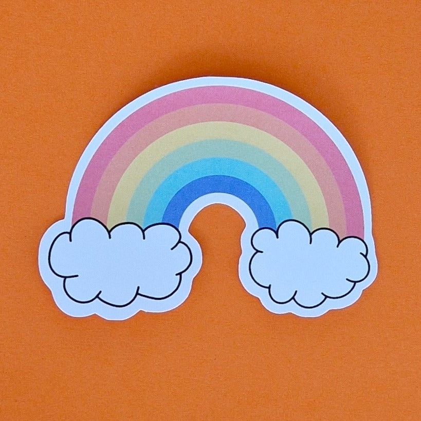 Losse sticker 'Rainbow' - Colorfox