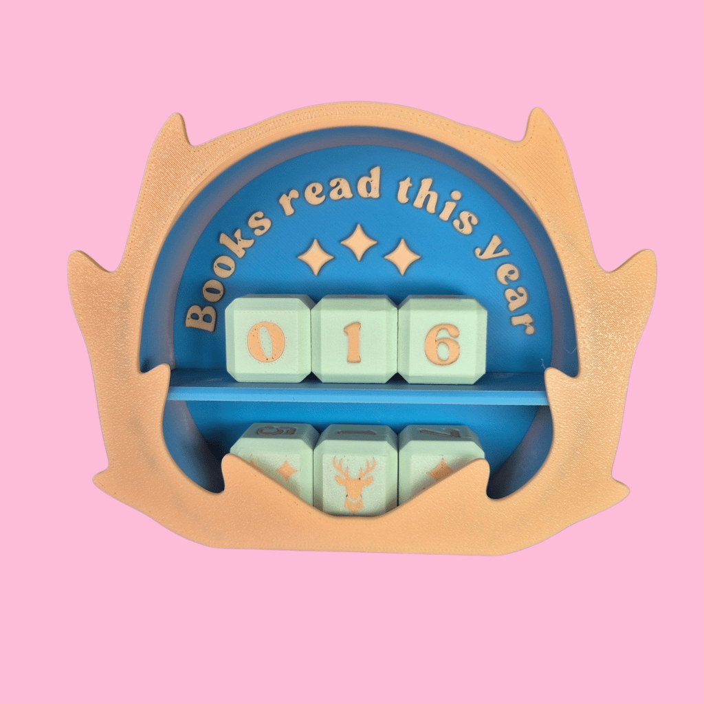 Book Tracker Stag (peach) - Colorfox
