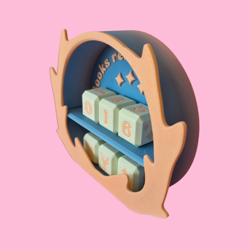 Book Tracker Stag (peach) - Colorfox