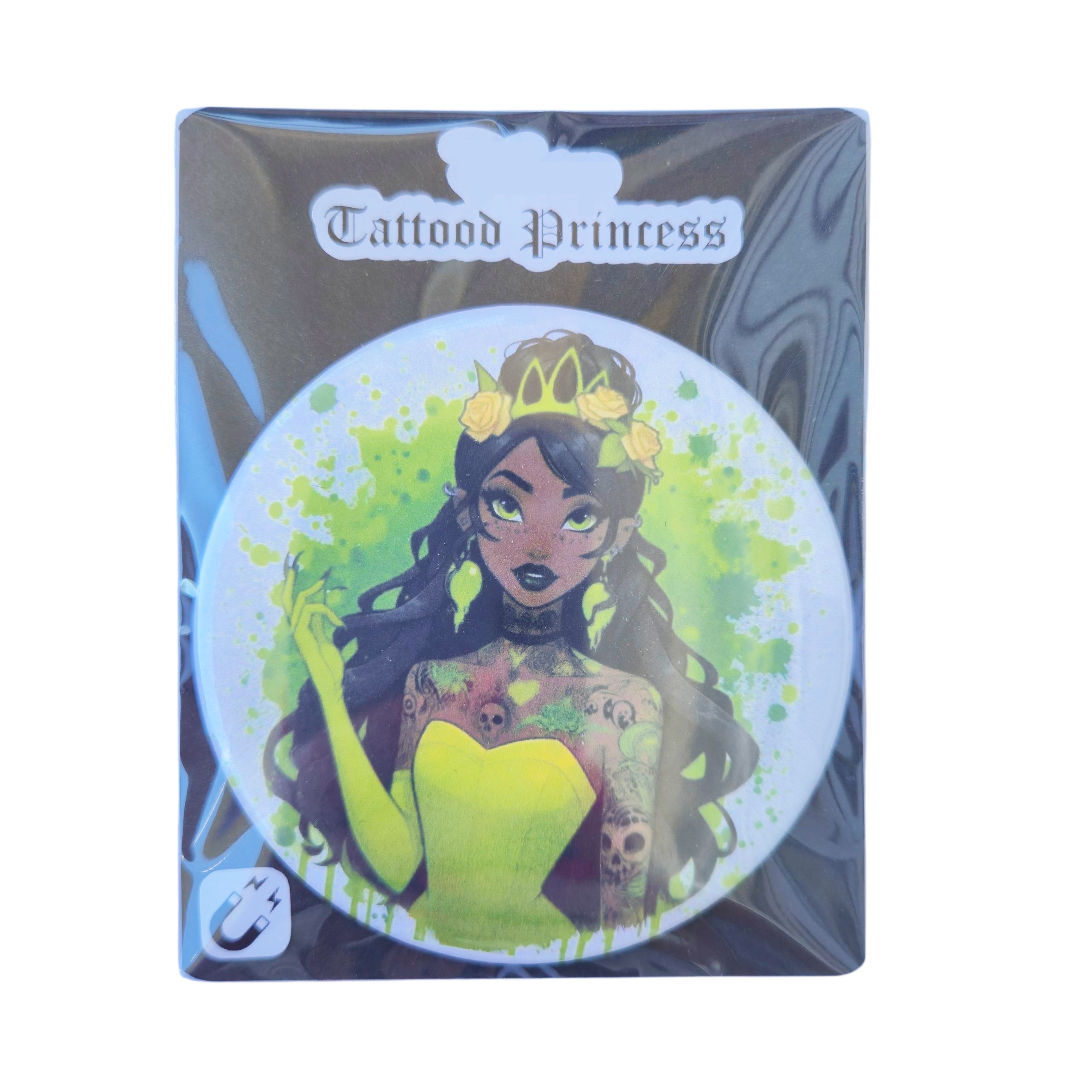 Magneet Tattooed Princess (diverse uitvoeringen) - Colorfox