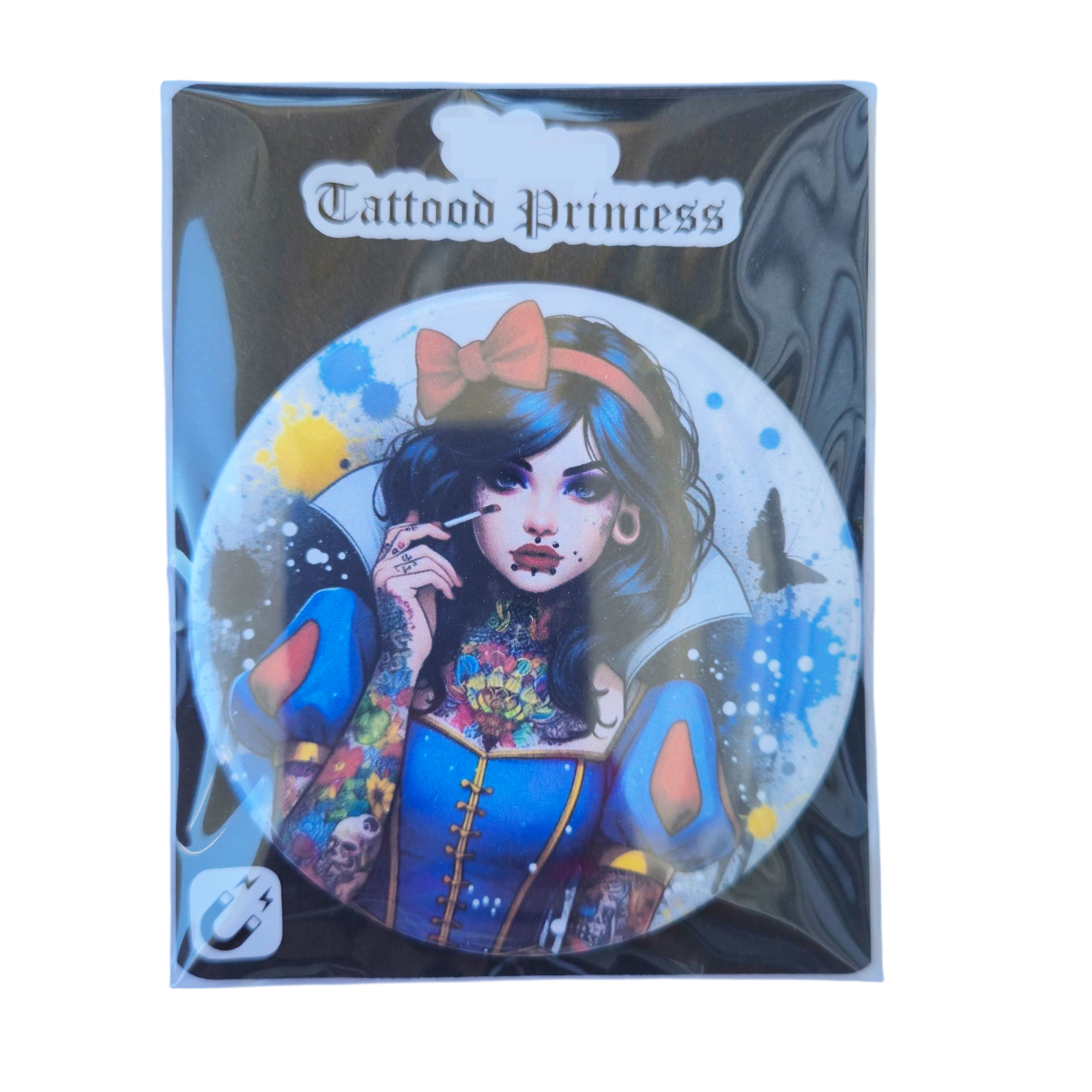 Magneet Tattooed Princess (diverse uitvoeringen) - Colorfox