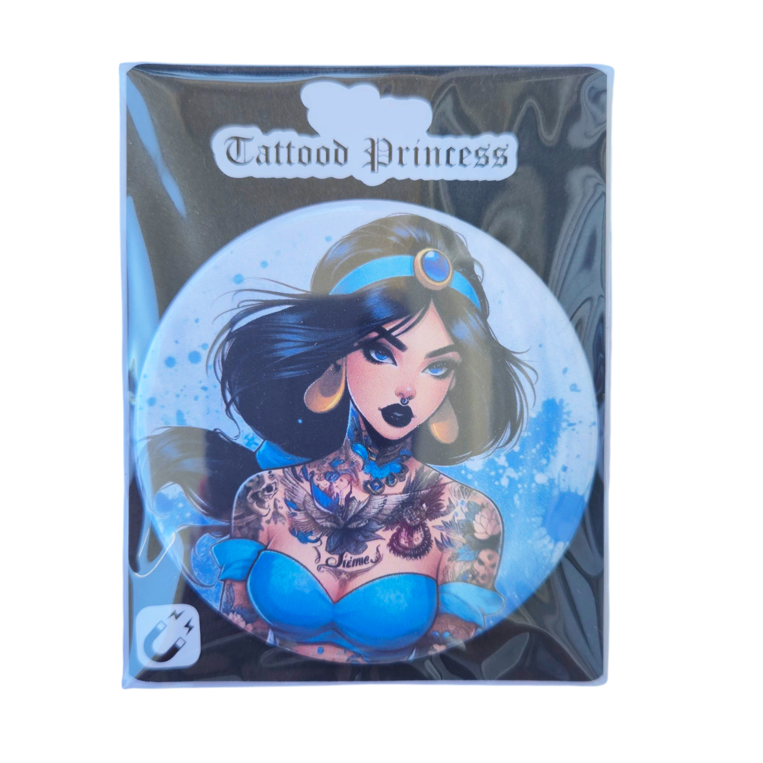 Magneet Tattooed Princess (diverse uitvoeringen) - Colorfox