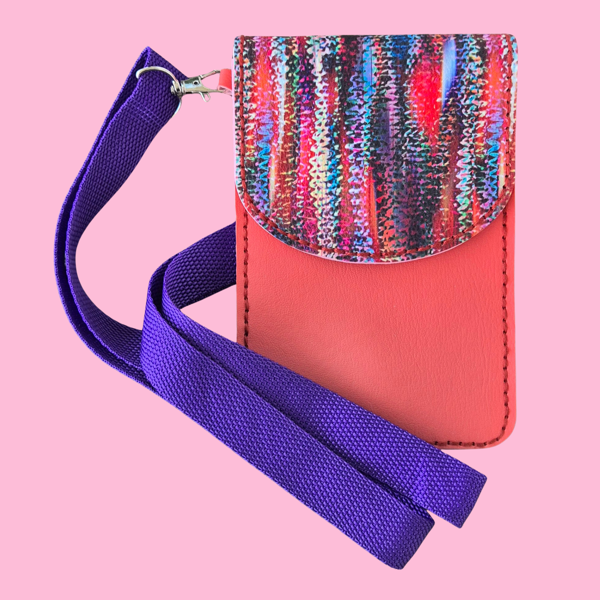 Telefoontasje 'Wollig' - Colorfox