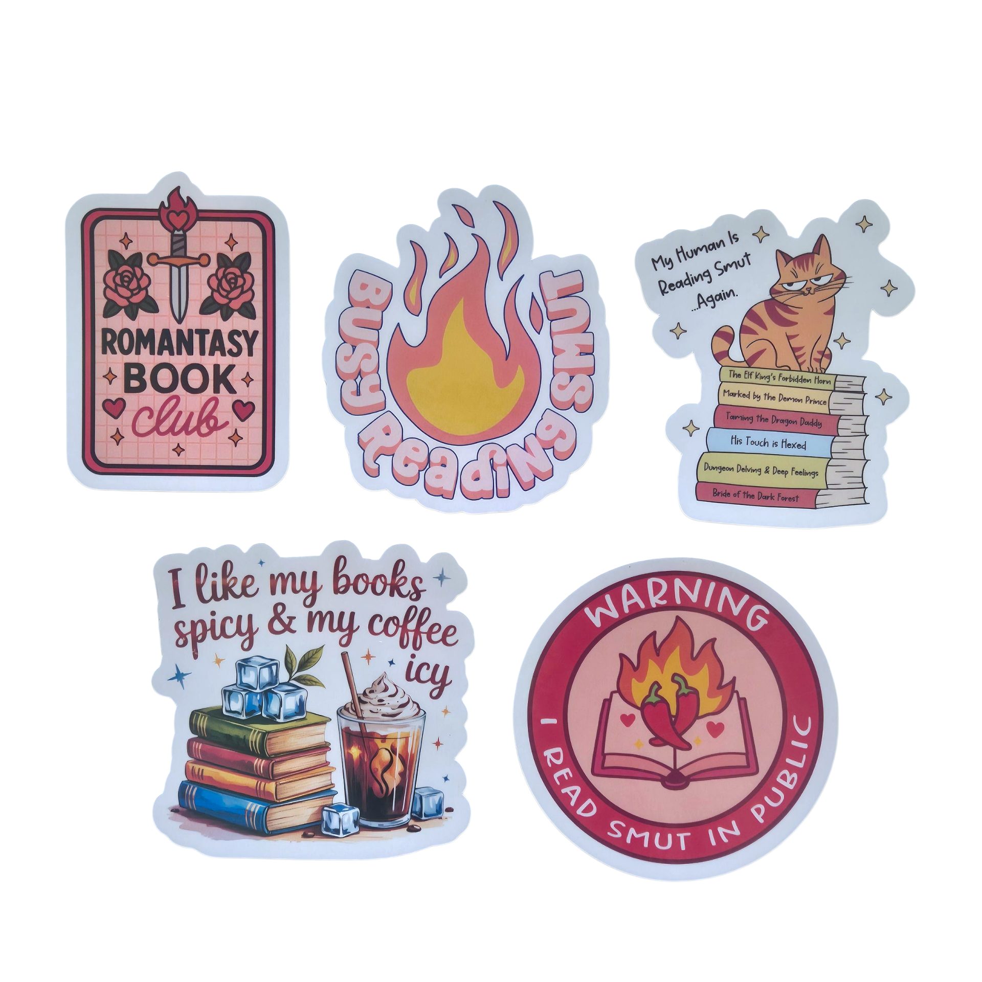 Smut Reader stickerset C - Colorfox