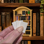 Blanco miniatuur boeken - Colorfox