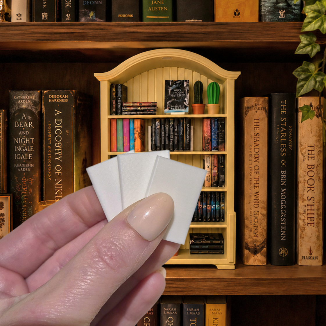 Blanco miniatuur boeken - Colorfox