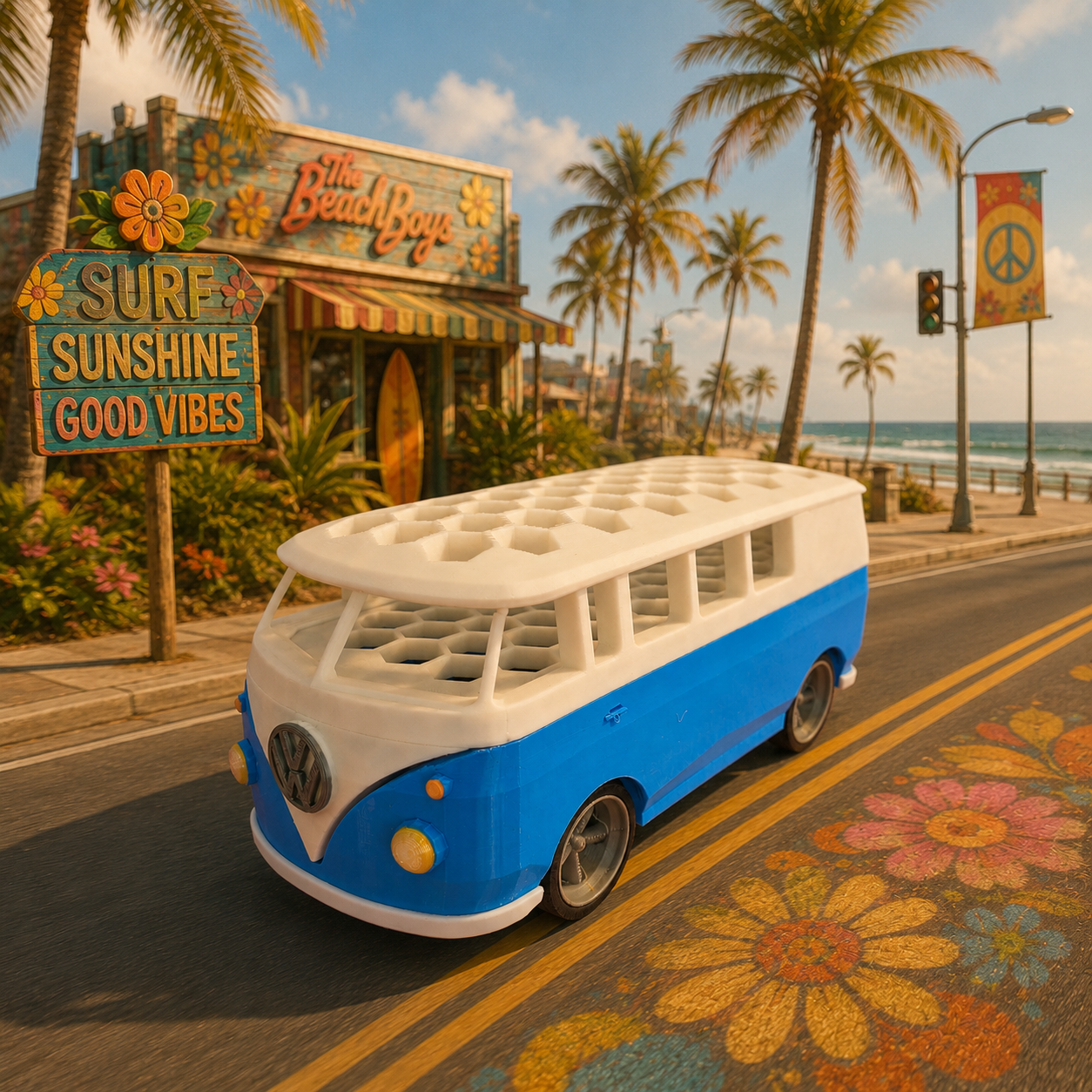 VW Kombi Pennenbak (uni) - Colorfox