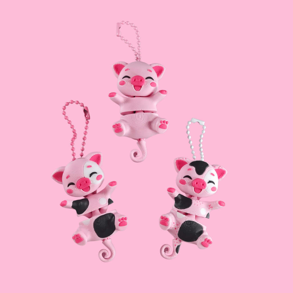 Piggie hangers - set van 3 - Colorfox